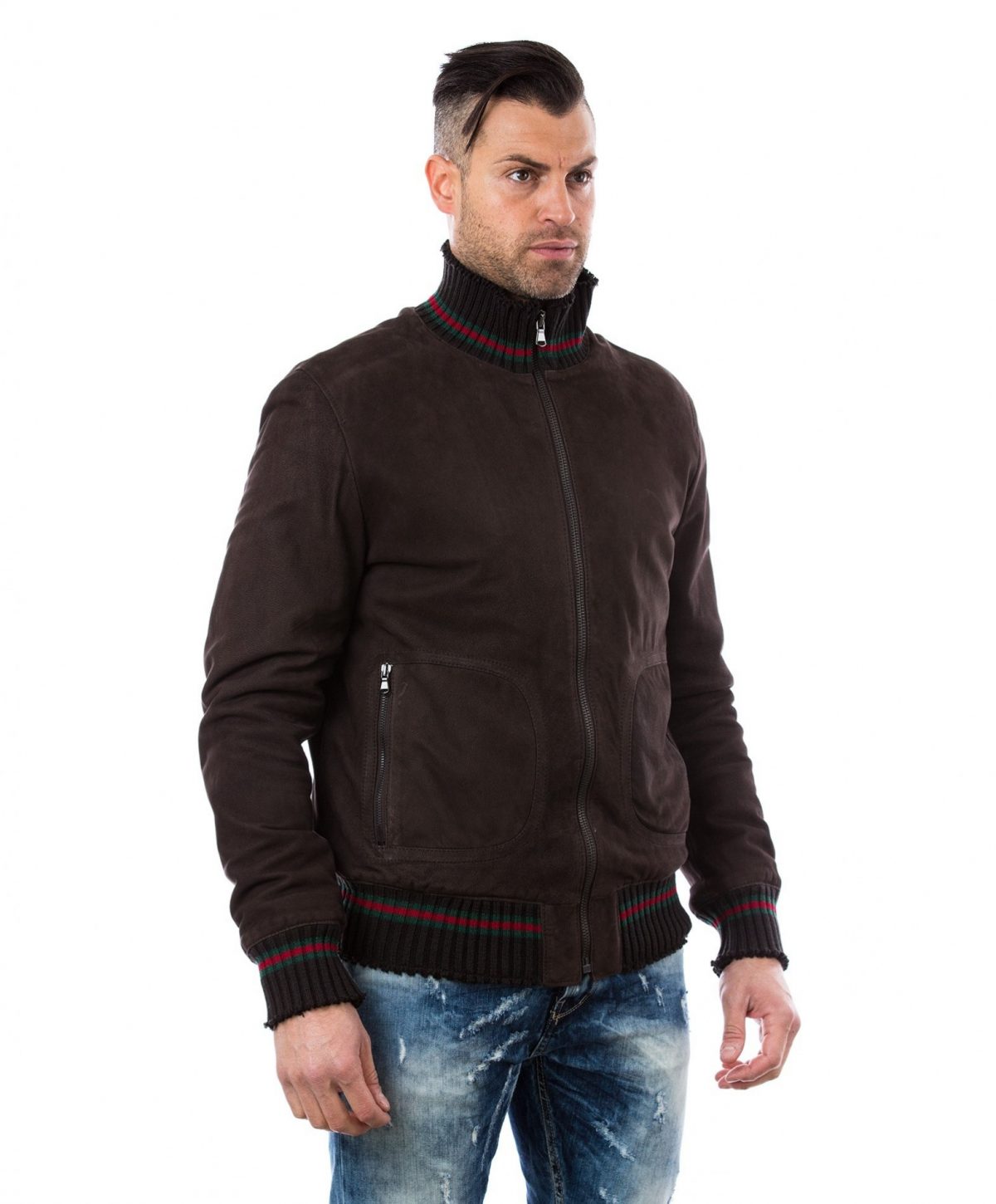 men-s-leather-jacket-genuine-soft-leather-nabuk-style-bomber-wool-cuffs-and-bottom-central-zip-dark-brown-color-mod-vito (1)
